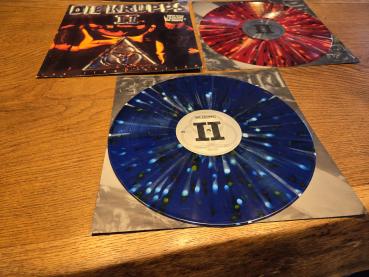 Die Krupps – II - The Final Option 1993 Our Choice – RTD 196.1587.1 34 Red/Blue Vinyl Doppel LP Limited Edition Deutsche Pressung VG+/VG+